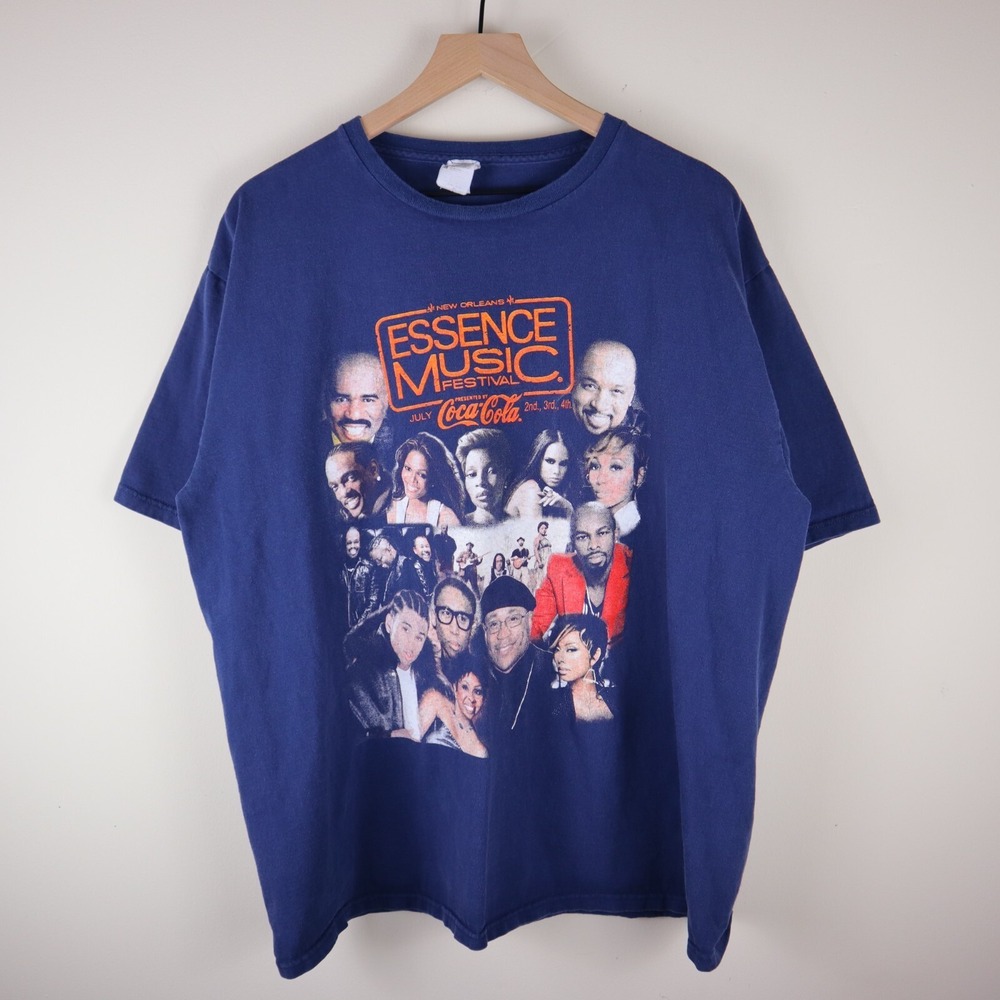 Essence‎ Music Festival Shirt Navy Adult XL 24x28.5